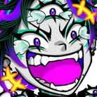 terudevil Okuu Senku laugh emote