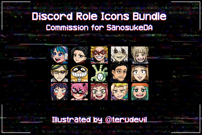 Discord Role Icons Bundle 15 for SanosukeDA